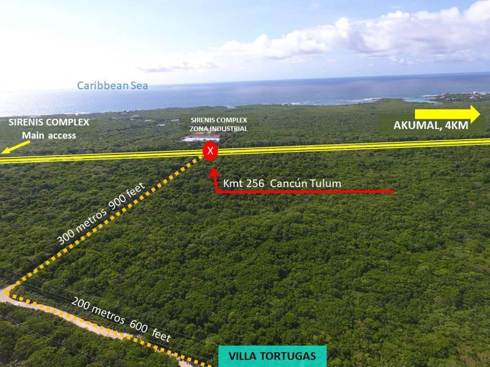 Villa Tortugas Akumal Eksteriør billede